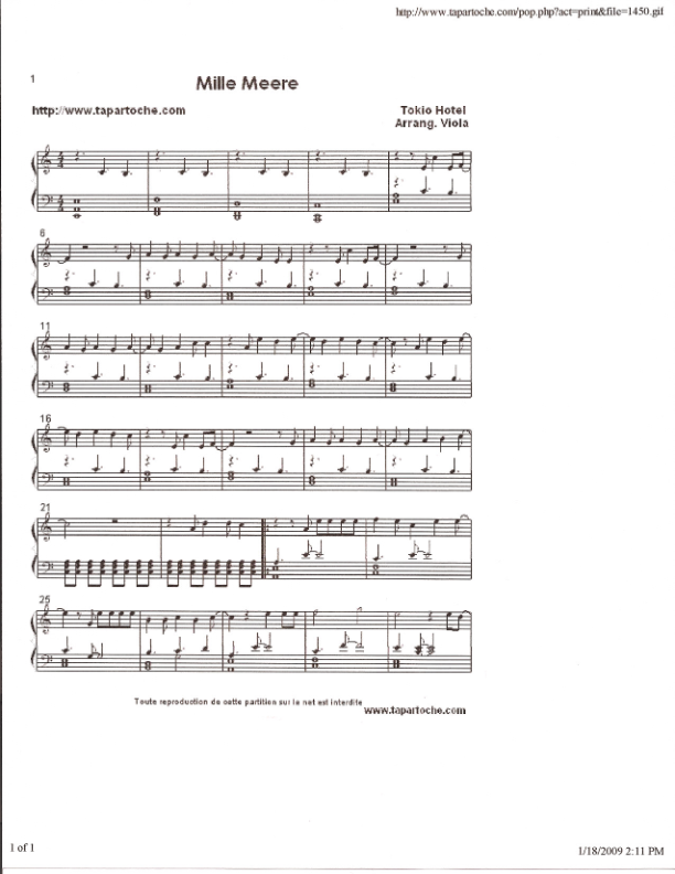 La imagen puede contener una previsualizacion de una partitura